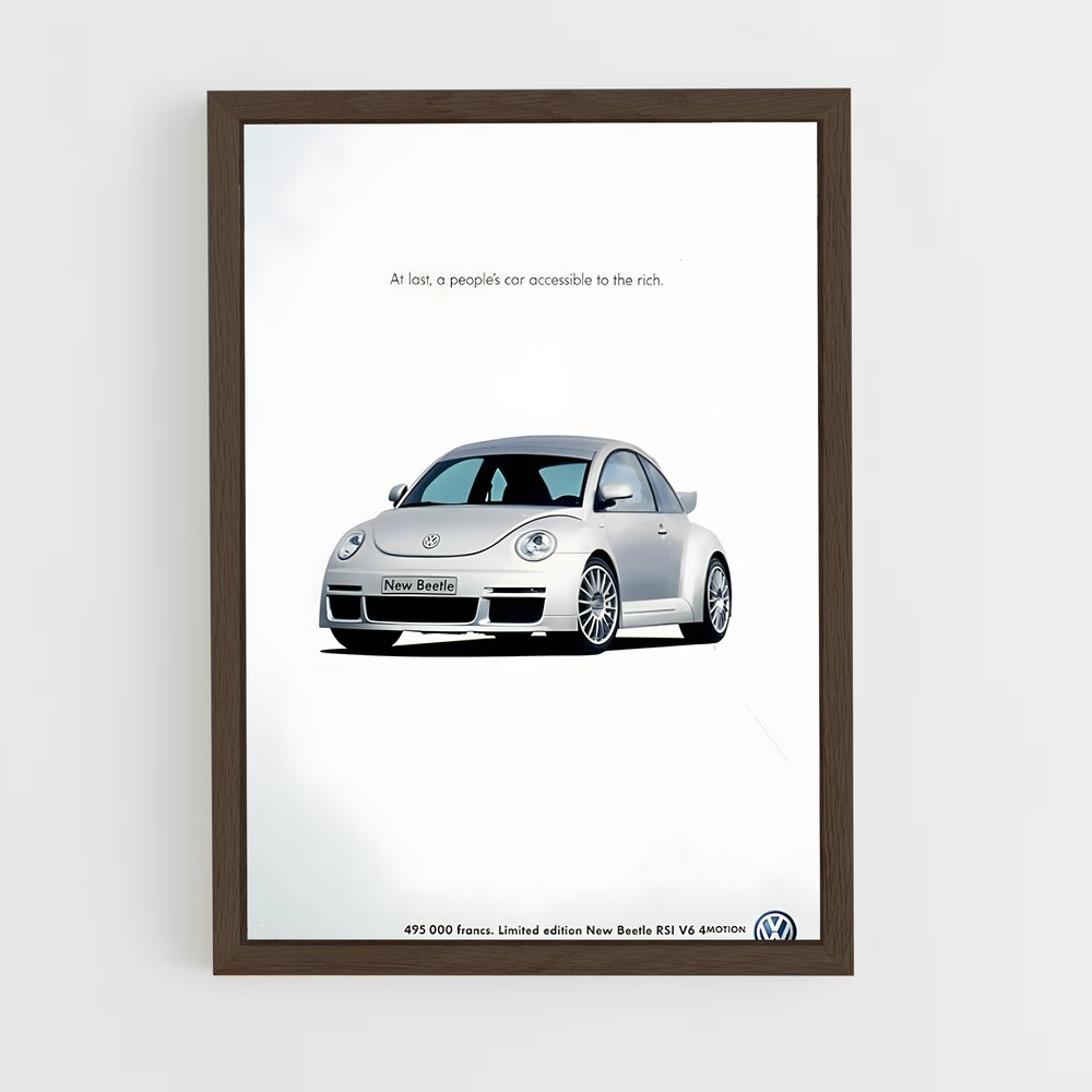 Poster Beetle Mania – affiche Volkswagen (vue 5)